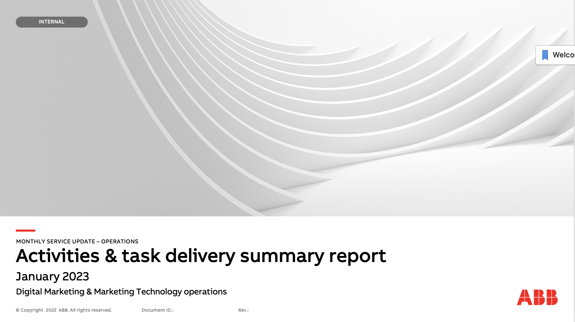 Efficiency: ABB Analytics Dashboards